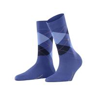 Burlington Marylebone W So lana estampados 1 par, Calcetines Mujer, Azul River Blue 6551, 36-41