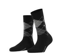 Burlington Marylebone W So lana estampados 1 par, Calcetines Mujer, Negro Black 3000, 36-41