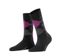 Burlington Marylebone W So lana estampados 1 par, Calcetines Mujer, Negro Black 3001, 36-41