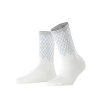 Burlington Mayfair W SO algodón estampado 1 par, Calcetines Mujer, Blanco (Off-White 2049), 36/41 EU