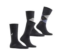 Burlington Men's Everyday X-Mas 2-Pack calcetines algodón transpirable