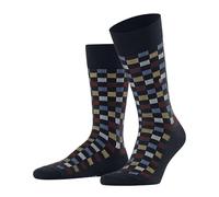 Burlington Mosaic Affair M So algodón estampados 1 par, Calcetines Hombre, Azul Marine 6120, 40-46