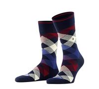 Burlington Newcastle M SO lana estampado 1 par, Calcetines Hombre, Azul (Marine 6121), 40/46 EU