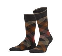 Burlington Newcastle M So lana estampados 1 par, Calcetines Hombre, Marrón Brown Melange 5166, 40-46
