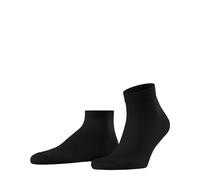 Burlington Palace Street M Sn algodón lisos 1 par, Calcetines cortos Hombre, Negro Black 3000, 40-46
