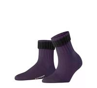 Burlington Plymouth W So lana lisos 1 par, Calcetines Mujer, Naranja Orange 8760, 36-41