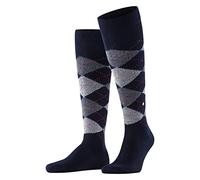 Burlington Preston M Kh cálido y suave estampados 1 par, Calcetines largos Hombre, Azul Marine 6125, 40-46