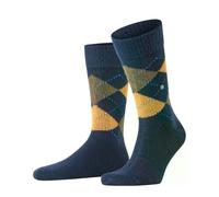 Burlington Preston M So suave y cálido estampados 1 par, Calcetines Hombre, Azul Dark Navy 6370, 40-46
