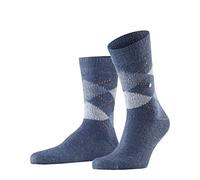 Burlington Preston M So suave y cálido estampados 1 par, Calcetines Hombre, Azul Orion Blue 6221, 40-46