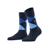 Burlington Queen W SO algodón estampado 1 par, Calcetines Mujer, Azul (Marine 6133), 41/45 EU