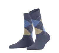 Burlington Queen W So algodón estampados 1 par, Calcetines Mujer, Azul Light Jeans 6662, 36-41