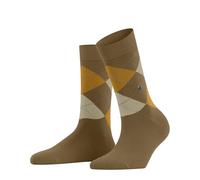 Burlington Queen W So algodón estampados 1 par, Calcetines Mujer, Marrón Auburn 5153, 36-41