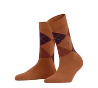 Burlington Queen W So algodón estampados 1 par, Calcetines Mujer, Naranja Hermes 8467, 36-41