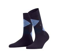 Burlington Queen W So algodón estampados 1 par, Calcetines Mujer, Rojo Wineberry 8761, 41-45