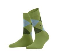 Burlington Queen W So algodón estampados 1 par, Calcetines Mujer, Verde Bamboo 7650, 36-41