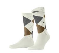 Burlington Rib Court M So algodón lisos 1 par, Calcetines Hombre, Blanco Off-White 2040, 40-46
