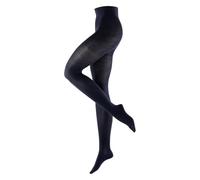 Burlington Rib Couture W Ti lana lisas 1 pieza, Pantimedias Mujer, Azul Marine 6120, 36-38