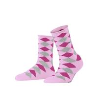 Burlington Sandy W Sso algodón estampados 1 par, Calcetines Mujer, Rosa Sporty Rose 8393, 36-41