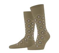 Burlington Snapshots M So algodón estampados 1 par, Calcetines Hombre, Beis Desert Sand 4028, 40-46
