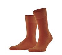 Burlington Towel M So algodón lisos 1 par, Calcetines Hombre, Naranja Pumpkin 8364, 40-46