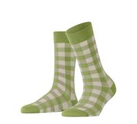 Burlington Vichy W So algodón estampados 1 par, Calcetines Mujer, Verde Bamboo 7650, 36-41