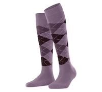 Burlington Whitby W Kh suave y cálido estampados 1 par, Calcetines largos Mujer, Azul Azure 6327, 36-41