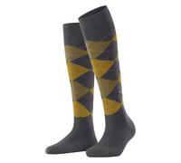Burlington Whitby W Kh suave y cálido estampados 1 par, Calcetines largos Mujer, Gris Stone Grey 3988, 36-41