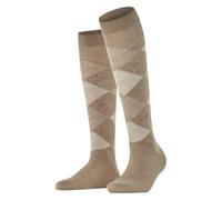 Burlington Whitby W Kh suave y cálido estampados 1 par, Calcetines largos Mujer, Marrón Sun 5039, 36-41