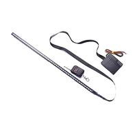 BURLOE Luz estroboscópica automática Kit de Luces estroboscópicas, Eficiencia energética Knight Night Rider Light Bar 7 Color 147 Modos 48 led RGB Flash Flash Blinker Tiras de iluminación,A