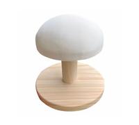 BURLOE Tabla De Planchar Pecho, Mesa Portátil Pequeña con Cubierta Blanca Y Tapicería Madera Natural Inserto Planchado Herramienta Plancha Soporte Heces,1