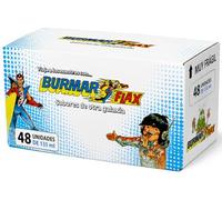 Burmar Flax Polos Helados Sabores Surtidos Pack de 48 x 135 ml | Ice Pops Congelables de Frutas | Helados Refrescantes para Niños y Adultos | Total 6,48 L
