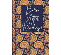 Burn After Reading Notebook