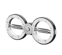 Burn Machine de 12 libras, Equipo de entrenamiento para brazos, Máquina de velocidad para brazos, Entrenador de fuerza de agarre, Entrenador de antebrazos con resistencia ajustable(White)