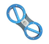 Burn Machine - Entrenador de agarre compacto, de resistencia ajustable | Multi-nivel giratorio antebrazo brazo entrenamiento de potencia de muñeca, estimulador muscular ergonómico fortalezas de