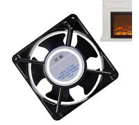 Burner Fan Silent - Fireplace Fans Heat Powered | Heat-Resistant High Efficiency | Axial Heater Fan For Fireplace Cassette Inserte | For Home Garage Living Room Tent Camping Pellet Cast Iron