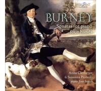 BURNEY, C/ SONATAS FOR PIANO FOUR HANDS [CD de audio]