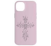 Burning Cross in Flame EMO E-Girl Boy Alt Y2K Trad Mall gótico Carcasa para iPhone 14 Plus