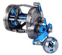 Burning Shark Carrete de pesca de nivel de agua salada, carretes de arrastre para pesca en barco para lubina, mero, salmón, AAT40L