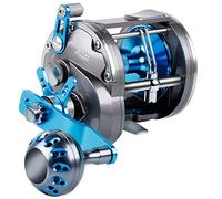 Burning Shark Carrete de tiburón para Pesca de Agua Salada, Carrete de Arrastre, Barco, Pesca, océano, para Pesca de bajo del mar, salmón, SHA40