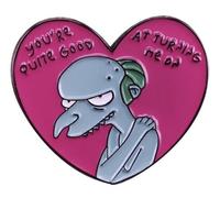 Burns You're Quite Good at Turning Me On Heart Candy Love Valentine's Day Animated Cartoon Comedy TV Show 1 pulgada, 1 Inch, Esmalte, Esmalte