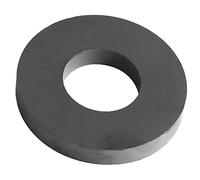 Burnur Imanes de anillo de ferrita de cerámica de 90,0 x 60,0 x 13,0 mm, clase 12, imán de alto rendimiento, para manualidades, ciencia y hobby - 1 unidad