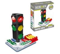 Buroku - Kit Educativo Semáforo Electrónico | Juego Stem Circuitos y Luces LED | Aprende Electricidad y Tráfico | Instrucciones Ilustradas | para Niños