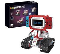 Buroku - Robot Programable Stem 5 en 1 para Niños | Kit de Robótica Educativa con Control Remoto, Luces LED y App | Juego de Construcción para Aprender Ingeniería