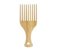 Burricular - Tubos De Cabello Naturales Hechos De Madera | De Bolsillo Hecho A Mano | Bart-Schnurrbart-Kamm Ideal Para Hombres Con Ondulado, Cuidado Diario De Cabello Sobre La Marc