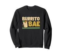 Burrito Bae Divertido Burrito Foodie para Un Comedor De Burritos Mexicano Sudadera