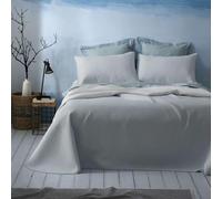 Burrito Blanco | Colcha Verano | Cama de 180cm. (+Medidas Disponibles) | Diseño 162 | Color Azul (180x190/200cm.)