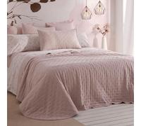 Burrito Blanco | Colcha Verano | Cama de 90cm. (+Medidas Disponibles) | Diseño 149 | Color Nude (90x190/200cm.)