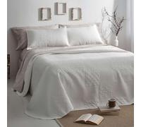Burrito Blanco | Colcha Verano | Cama de 90cm. (+Medidas Disponibles) | Diseño 165 | Color Blanco (90x190/200cm.)