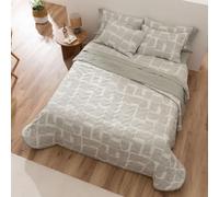 Burrito Blanco | Colchas Boutí | Cama de 90cm. (+Medidas Disponibles) | Diseño 630 | Color Laurel (90x190/200cm.)