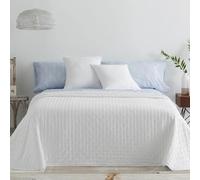 Burrito Blanco | Colchas de Verano 149 Blanco | para Cama de 150/160 cm (+ Medidas Disponibles) | Colchas de Verano 150 | Cama Doble 150